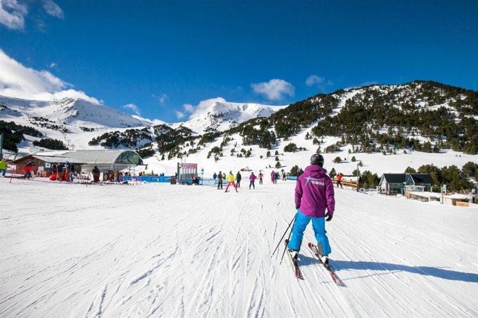 Pistas de la estación de Grandvalira