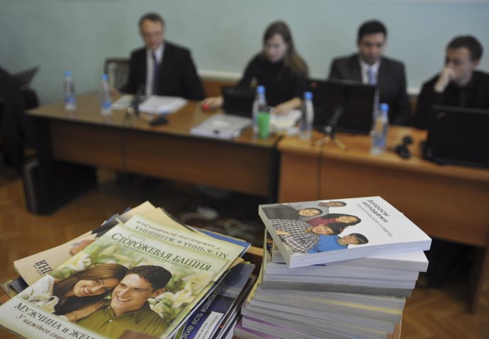 Libros de los Testigos de Jehová en Rusia
