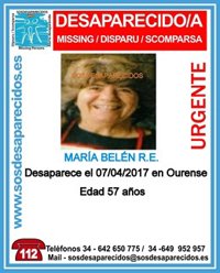 La Policía analiza la "desaparición inquietante" de una ourensana a la que no se ve desde el 7 de abril