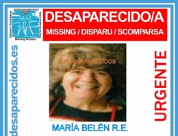 Mujer desaparecida en Ourense