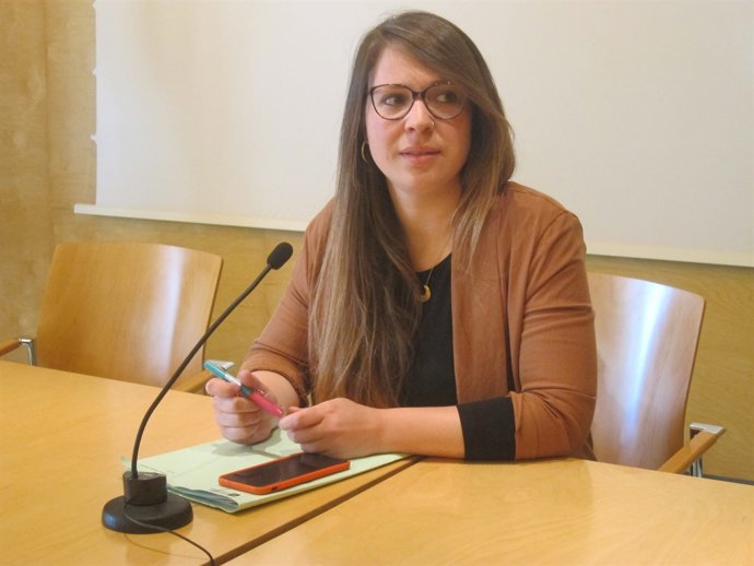 La tinent d'alcalde Janet Sanz                