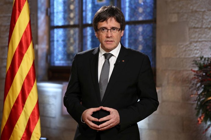 Missatge de finalització d'any del pte.C.Puigdemont.