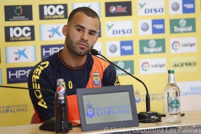 Jesé Rodríguez en rueda de prensa 