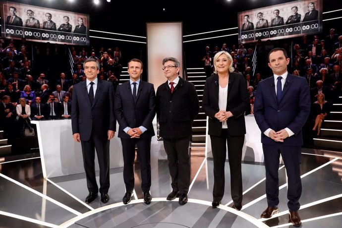 Debate presidencial en Francia