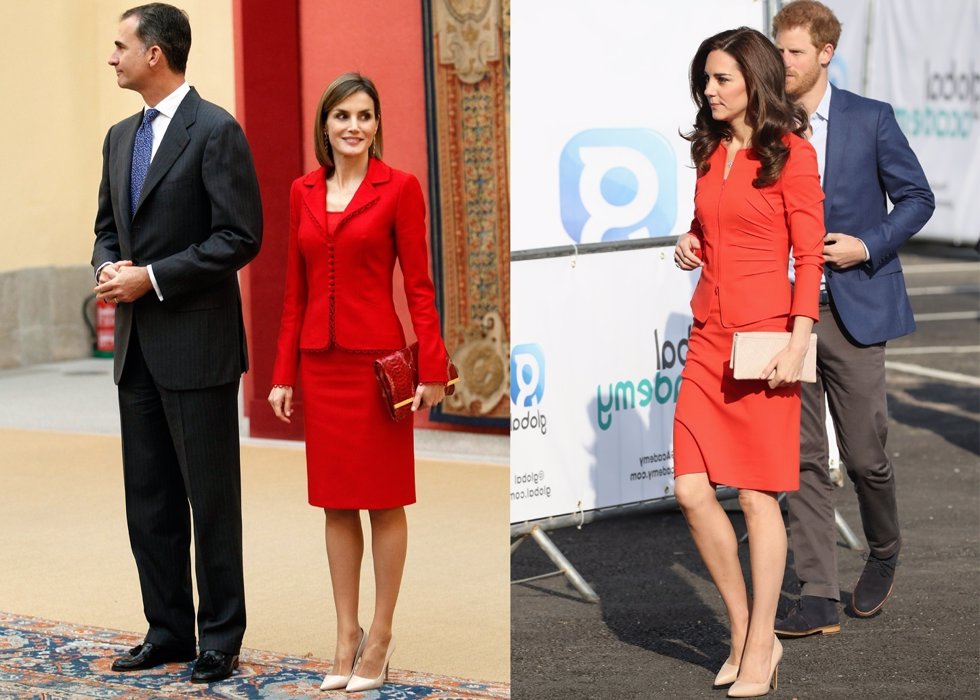 REINA LETIZIA Y KATE MIDDLETON