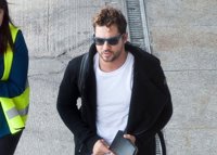 Primeras imágenes de Bisbal tras formalizar su relación con Rossana Zanetti