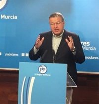 Bernabé (PP): "la Región de Murcia lidera todos los rankings nacionales de recuperación económica"