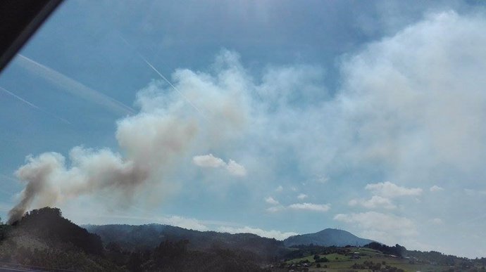 Incendio forestal