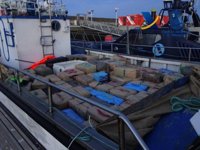 Intervenidos 3.400 kilos de hachís en el puerto de Mazagón en una operación con tres detenidos