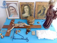 Detenidas dos personas en Mallorca por robar objetos religiosos en capillas e iglesias