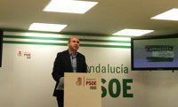 El PSOE-A dice que "el PP en España es un partido podrido" y pide explicaciones de Rajoy, Zoido, Catalá y Maza