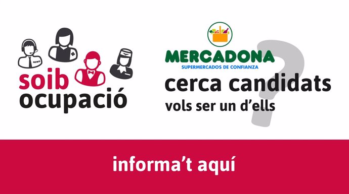 Campaña de contratación para Mercadona