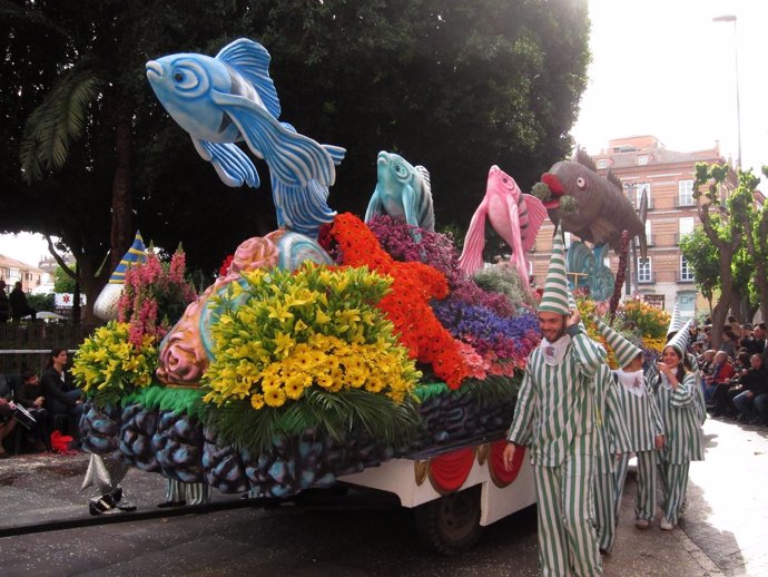 Desfile Batalla de las Flores, Fiestas de Primavera, Sardina