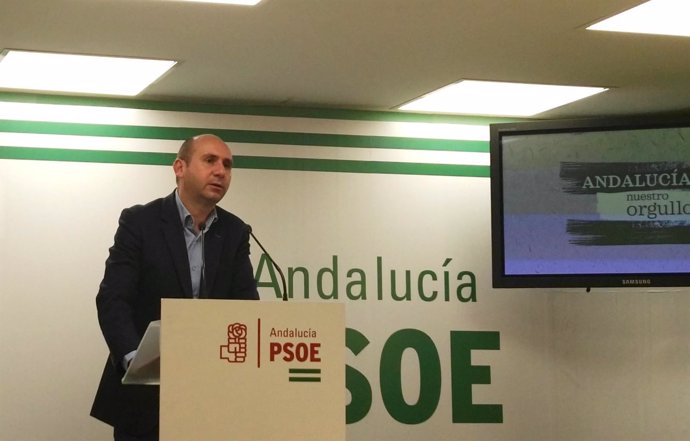 El secretario de Política Institucional del PSOE-A, Francisco Conejo.