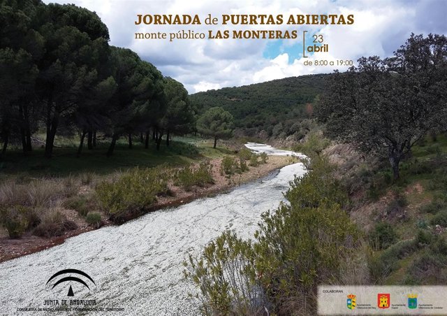 Cartel de la Jornada de Puertas Abiertas en Villanueva del Rey