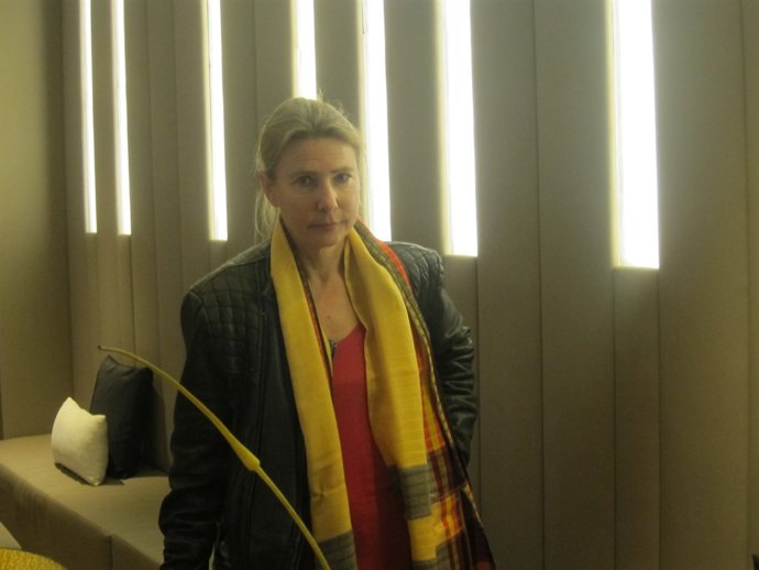 L'escriptora nord-americana Lionel Shriver 
