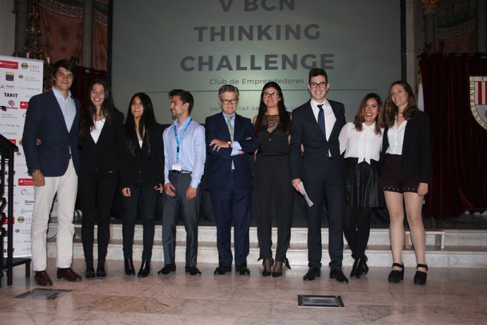 Equipo ganador del V BCN Thinking Challenge