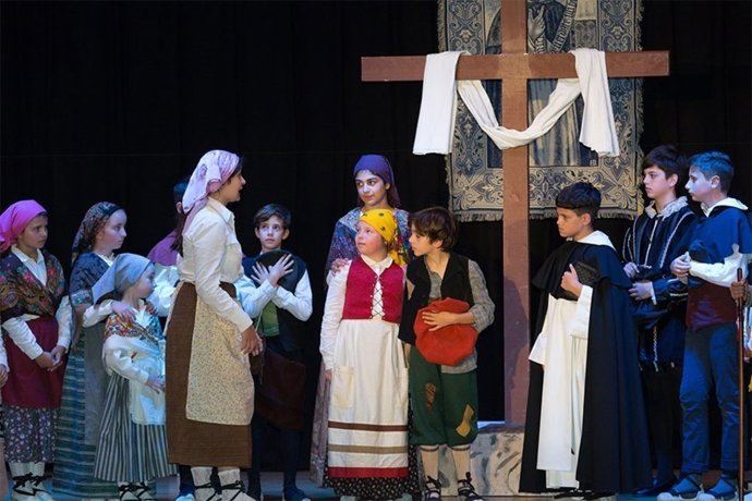 Representación Milagro San Vicente