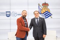 Diputación de Gipuzkoa y Fundación Real Sociedad firman un convenio para el desarrollo del fútbol base guipuzcoano