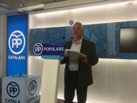 Rodríguez (PP) dice que el acto unitario del Govern responde a las "traiciones" de PDeCAT y ERC