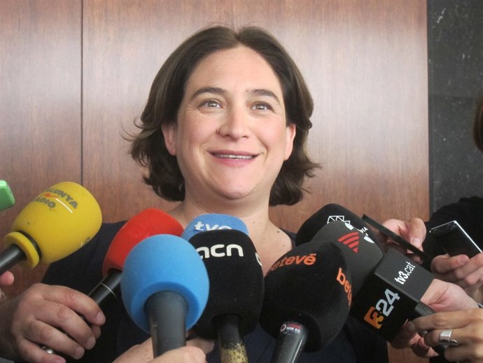 L'alcaldessa de Barcelona, Ada Colau          
