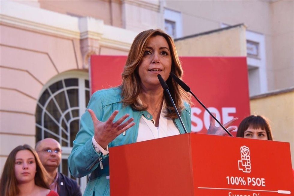 La titular del PSOE andaluz ha visitado Xàtiva