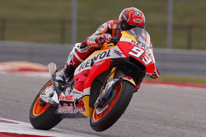 El piloto español de MotoGP Marc Márquez