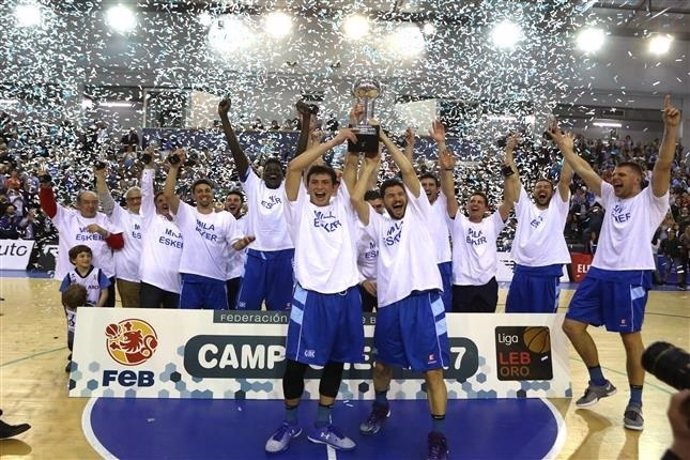 Gipuzkoa Basket, campeón de la Liga LEB