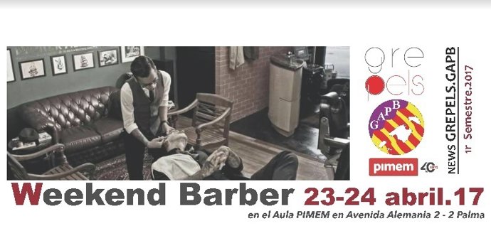 Cartel del I Weekend Barber