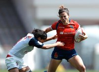 La selección española femenina de seven luchará por el Trophy en las Series Mundiales