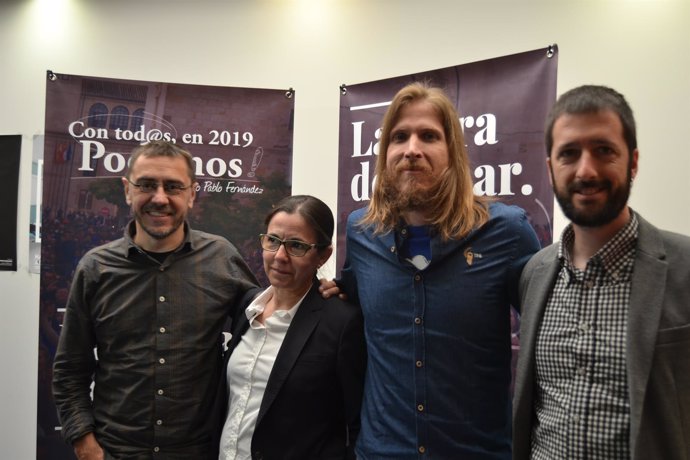 Valladolid. Presentación de la candidatura 'Con tod@s, en 2019 Podemos'