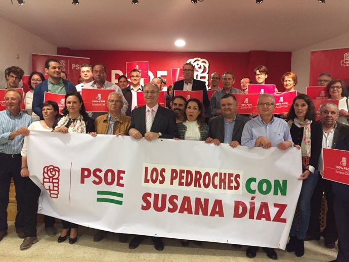 Grupo de apoyo a Susana Díaz en Los Pedroches (Córdoba)