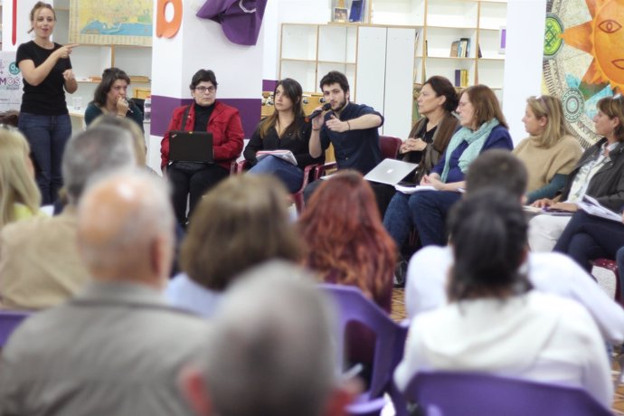 Integrantes de la candidatura en una imagen de archivo