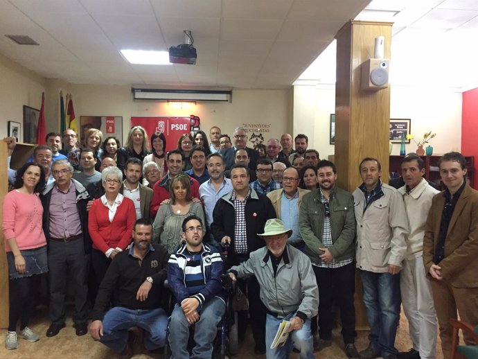 Presentación de grupo de apoyo a Susana Díaz en Alcalá la Real (Jaén)
