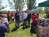 Gamarra destaca la labor de Asprodema para construir "un Logroño inclusivo por el que trabajamos día a día"