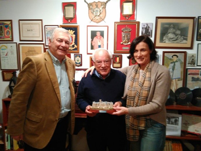 Gema Igual con Aurelio Ruiz Bolado