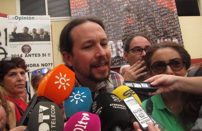 Pablo Iglesias en Málaga                