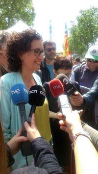 Rovira (ERC) asegura que Catalunya es soberana y votará su futuro