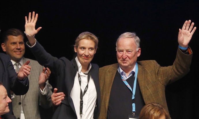 Alice Weidel i Alexander Gauland Alternativa per a Alemanya