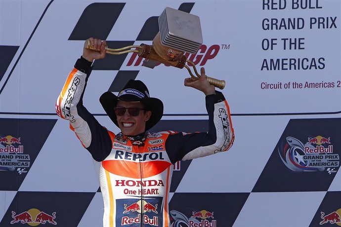 El piloto español de MotoGP Marc Márquez