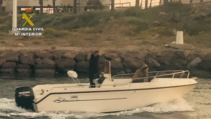 Droga transportada en barco