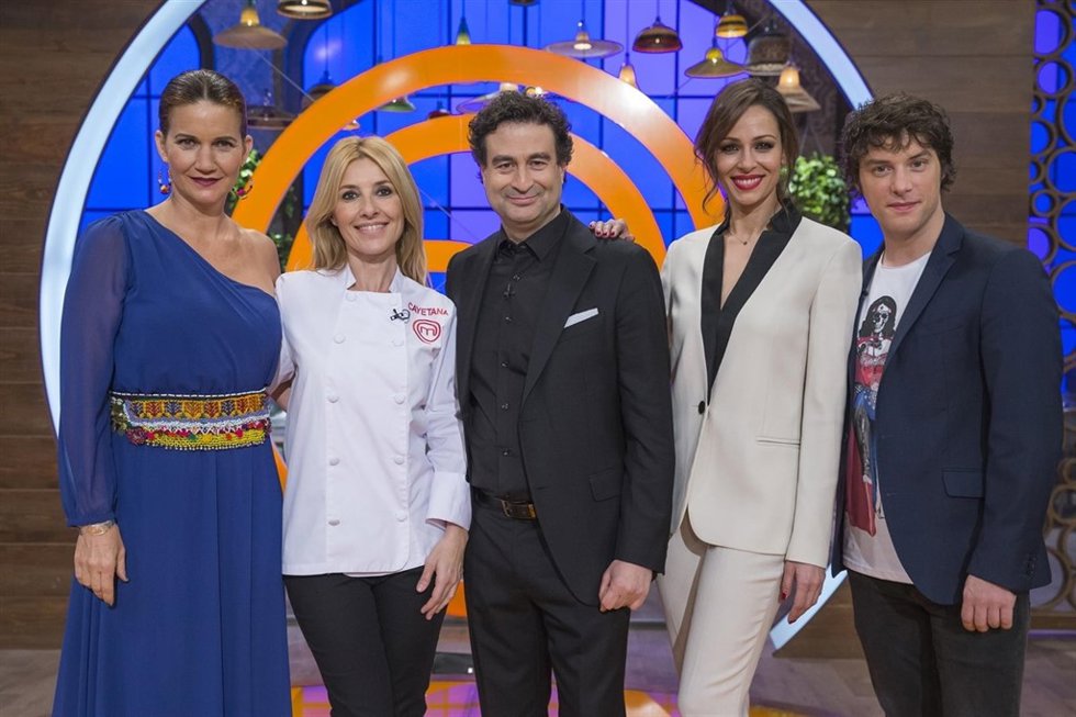 Samantha, Cayetana, Pepe, Eva y Jordi/ Cedida por Masterchef