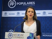 El PP de Extremadura lamenta que cuando Vara "se podemiza" se olvida de que "hay que cumplir la Constitución"