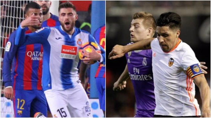 Espanyol y Valencia, escollos de los grandes