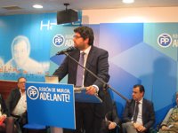 López Miras se someterá el sábado a una segunda sesión de investidura en Murcia si no logra apoyos el jueves