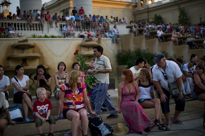 Turis`tas en Barcelona