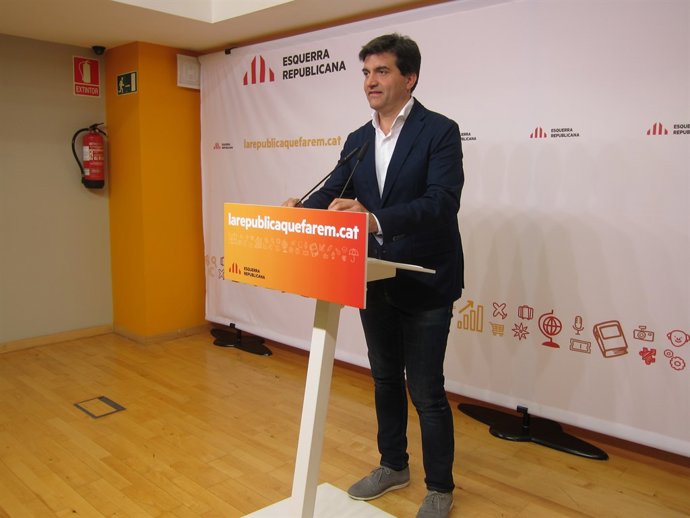 El portaveu d'ERC, Sergi Sabrià