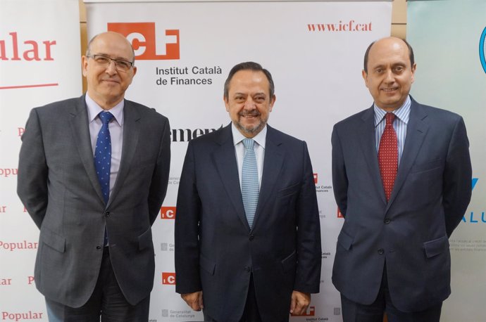  Alfonso Ruspira (Popular),  Josep Ramon Sanromà (ICF) Y Josep Lores (Avalis)