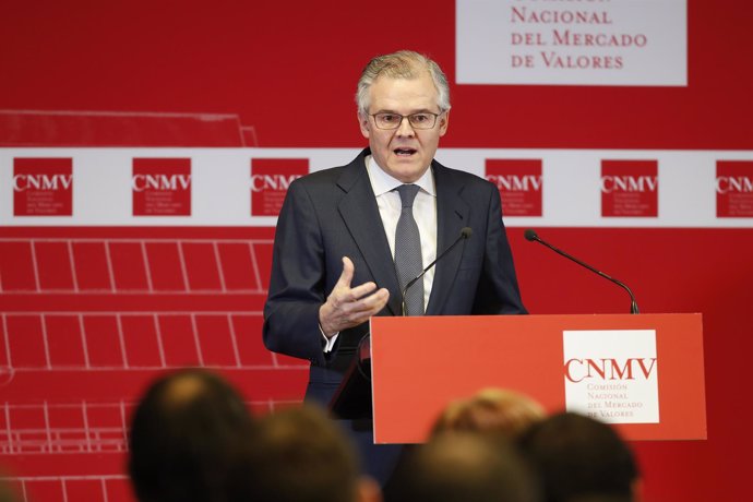El presidente de la CNMV, Sebastián Albella, presenta el Plan de Actividades