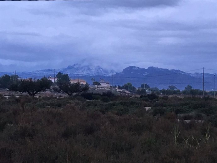 Sierra nevada, nieve, frío, temporal